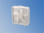 Portable Box Fan with Grille