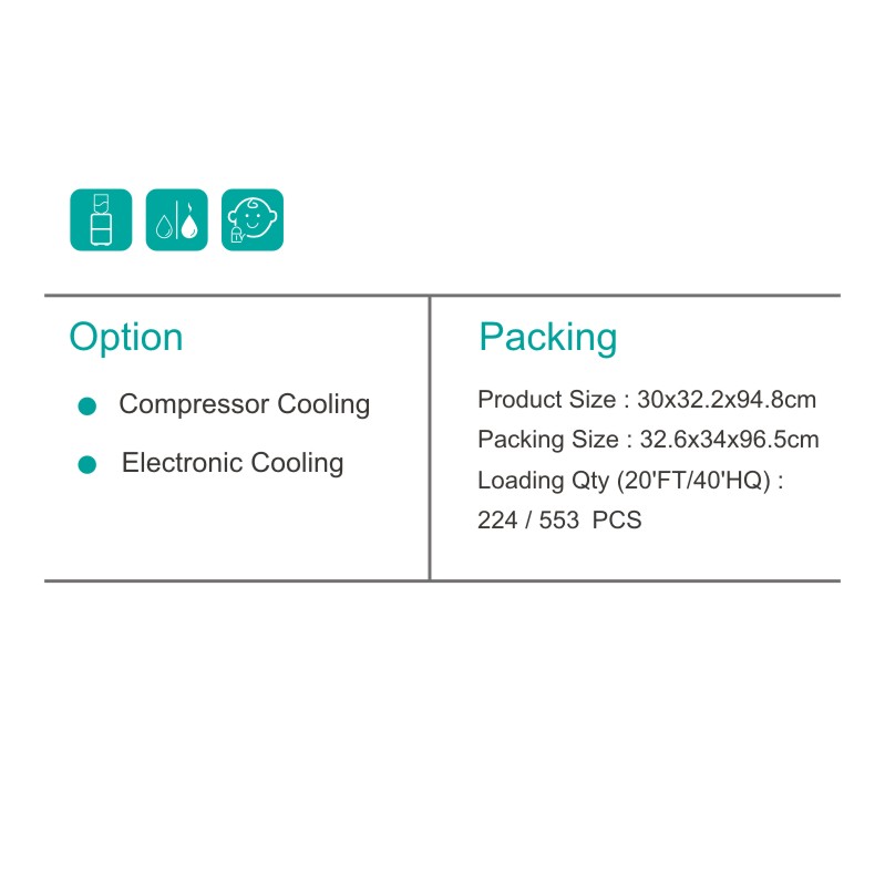 BY5-6 series water dispenser - Image 2