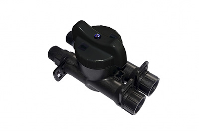 Lever-operated bypass valve