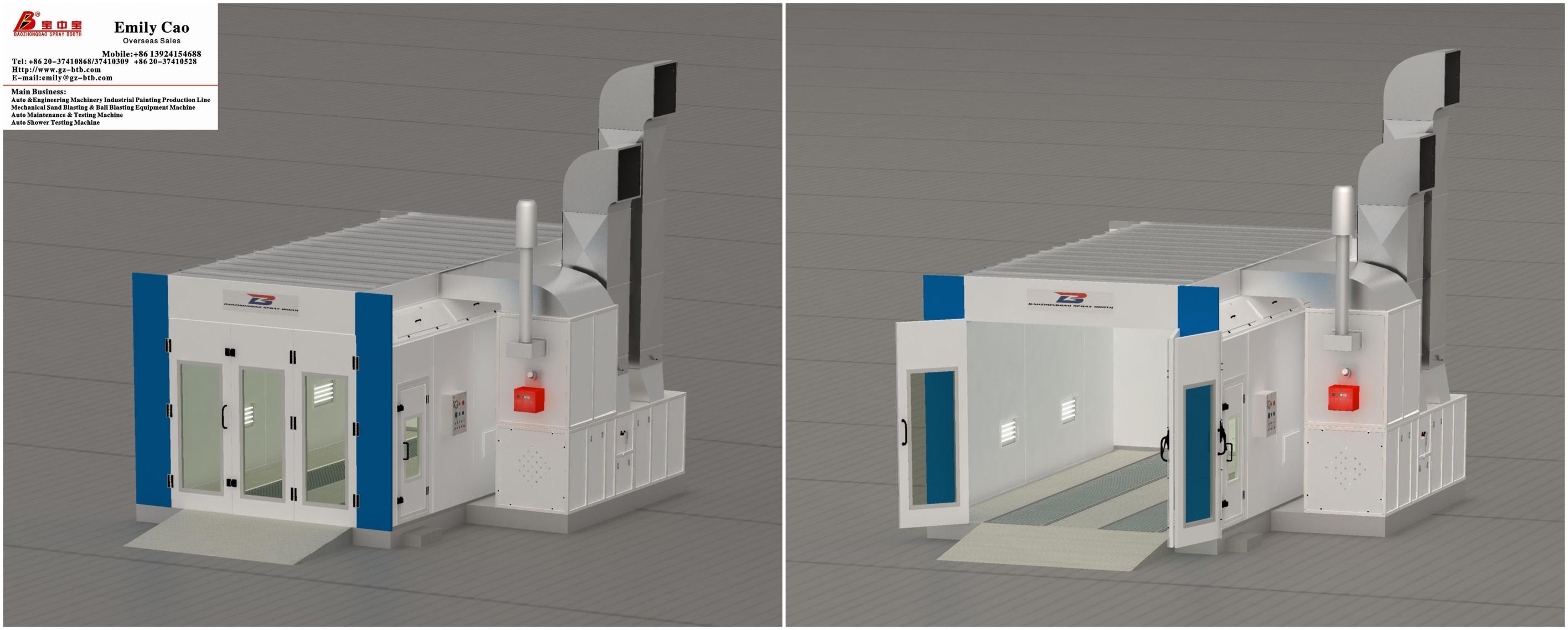 BZB-8000AU Spray Booth(Australia Standard) - Image 2