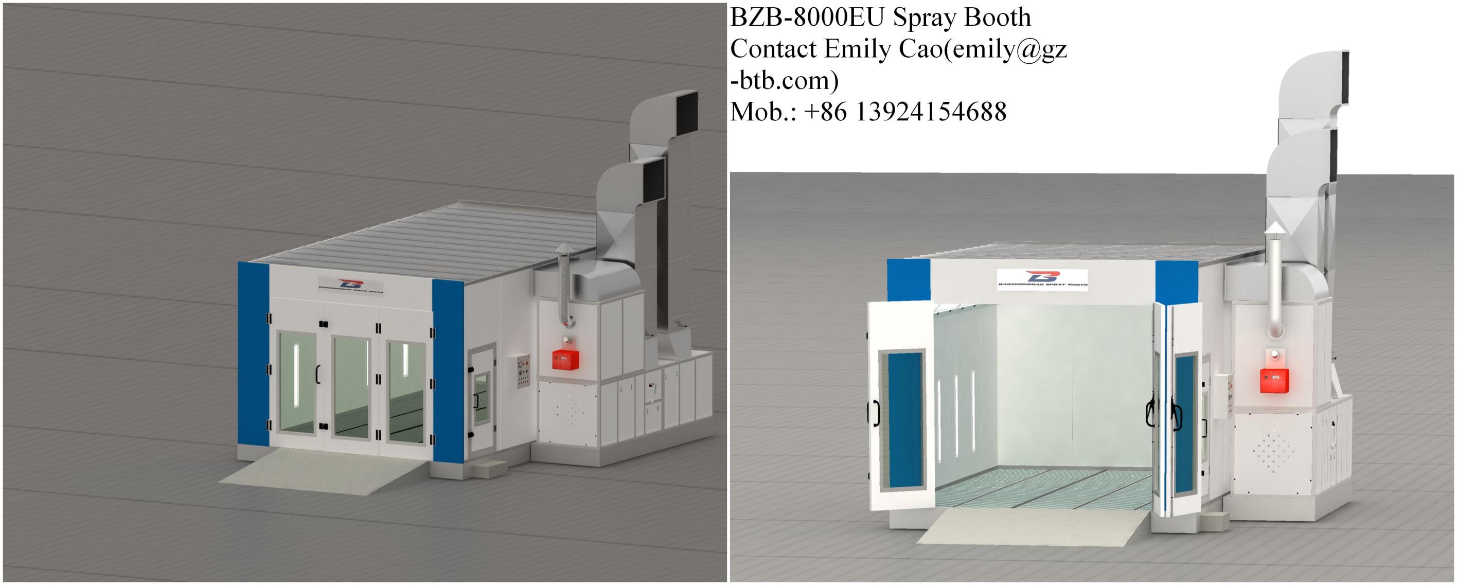 BZB-8000EU Spray Booth(Germany Standard) - Image 2