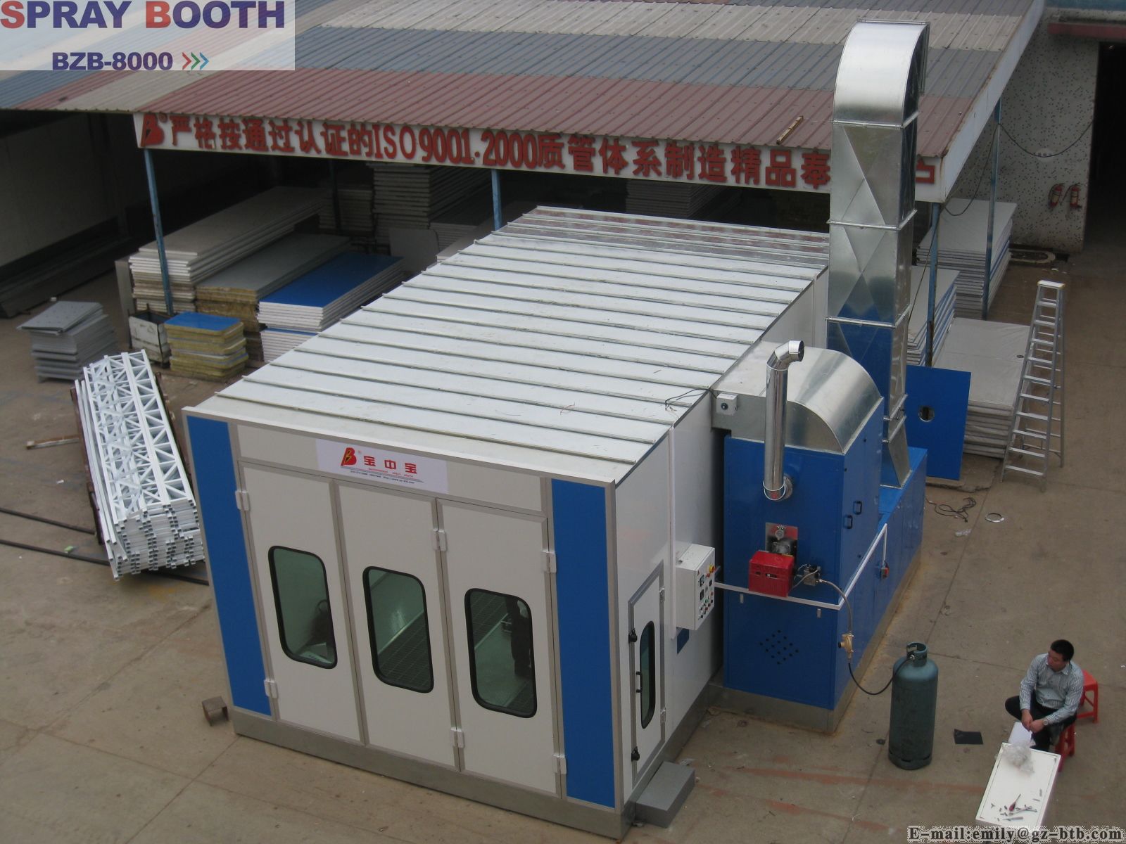 Automotive Refinishing Spray Booth