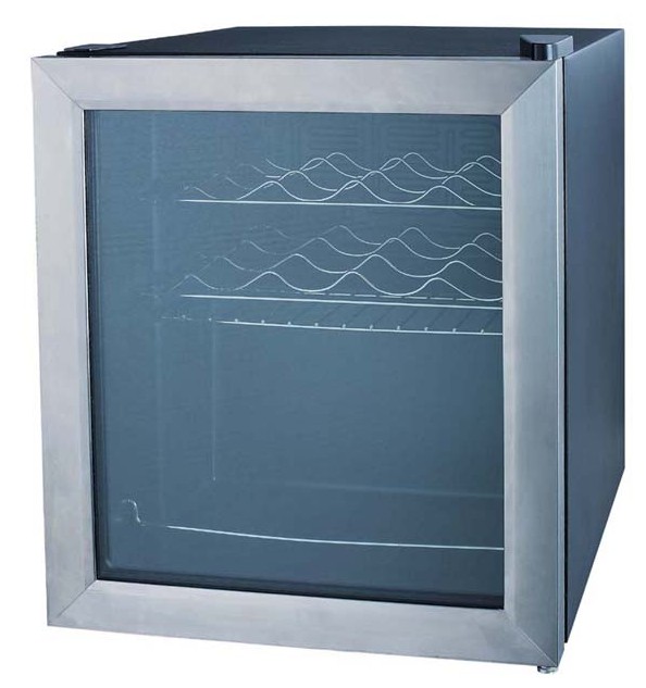 Compact Wine Refrigerator with Digital Thermostat