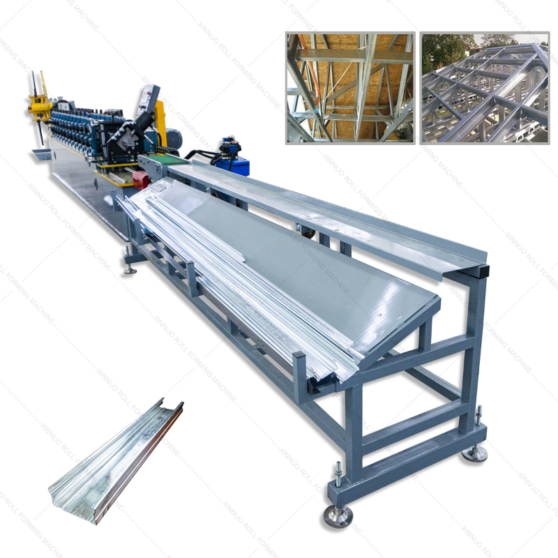 C-Channel roll forming machine profile view