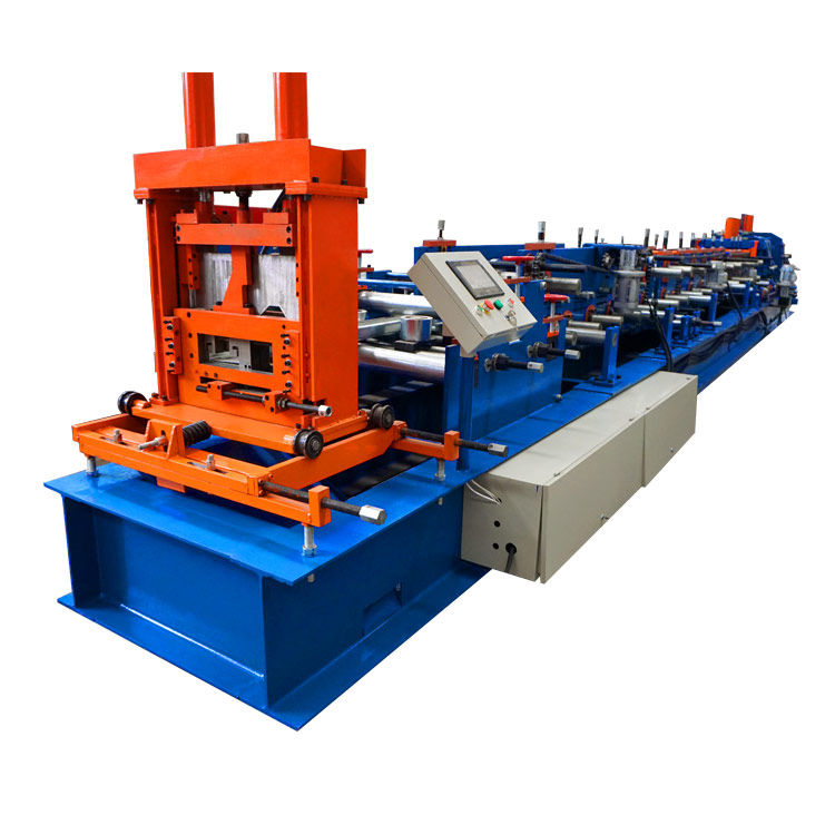 c purlin roll forming machine changeable c z purlin roll forming machine - Image 3