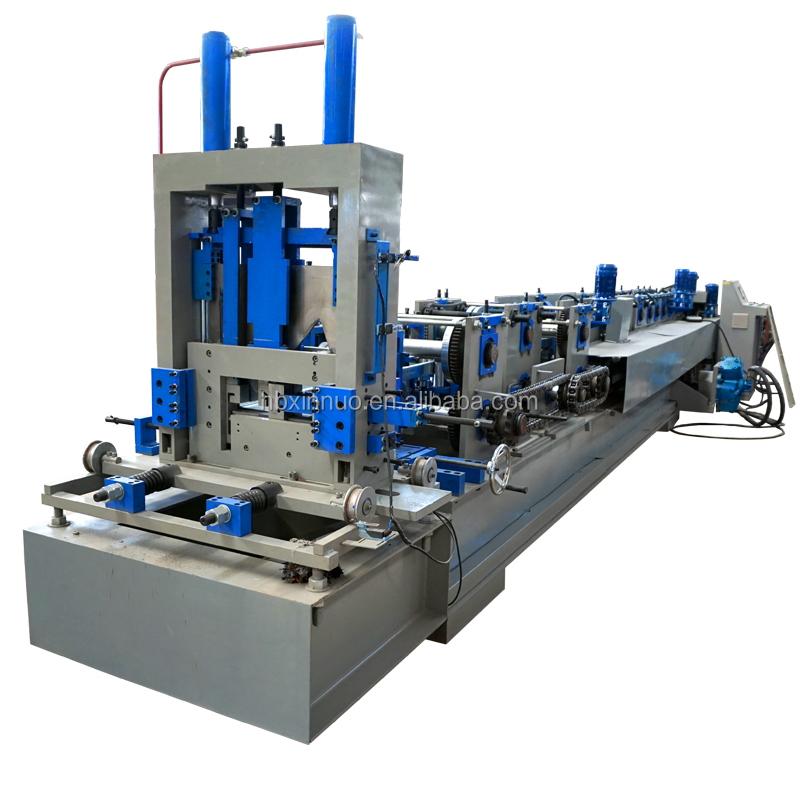 Full view of the C Purlin Roll Forming Machine