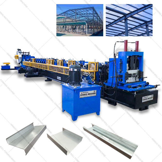 c z purlin roll forming machine of china c z section purlin cold roller machine - Image 2