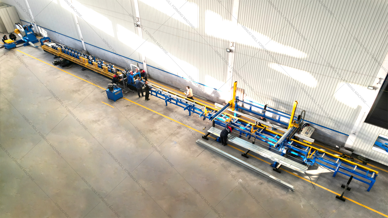 Automated Purlin Production Line