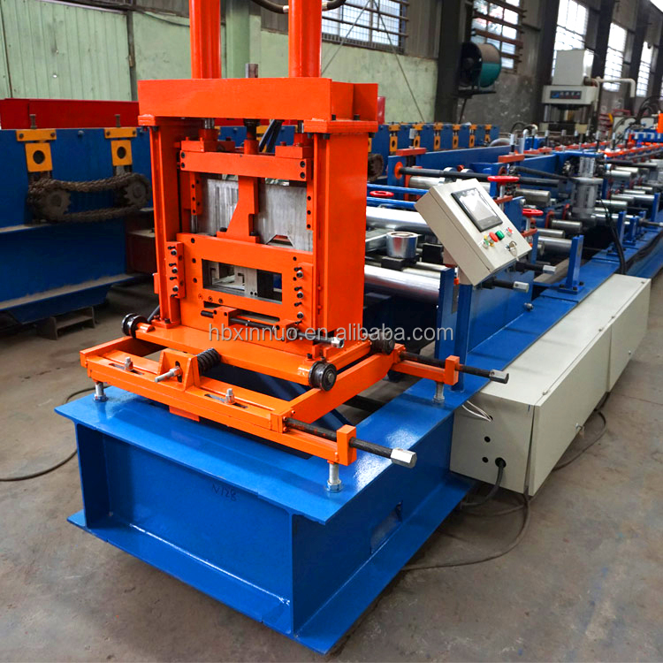 Robust H-beam frame of the roll forming machine