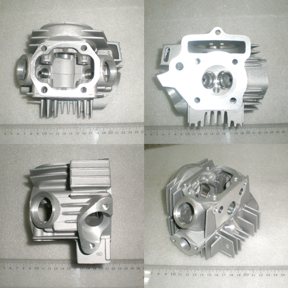 Single Cylinder Aluminum Motorcycle Engine Cylinder Head