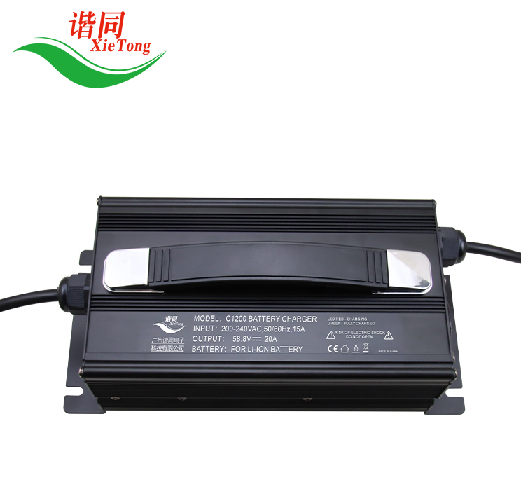 C1200 24S 87.6V 11A LiFePO4 CE certification battery charger for E-bike/Motorcycle/Scooter - Image 2