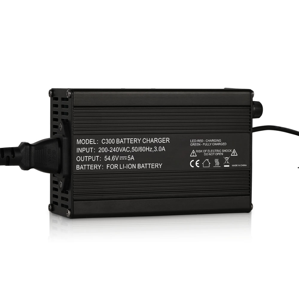 C300 54.6V4A li-ion battery charger lithium battery charger for ebike - Image 3