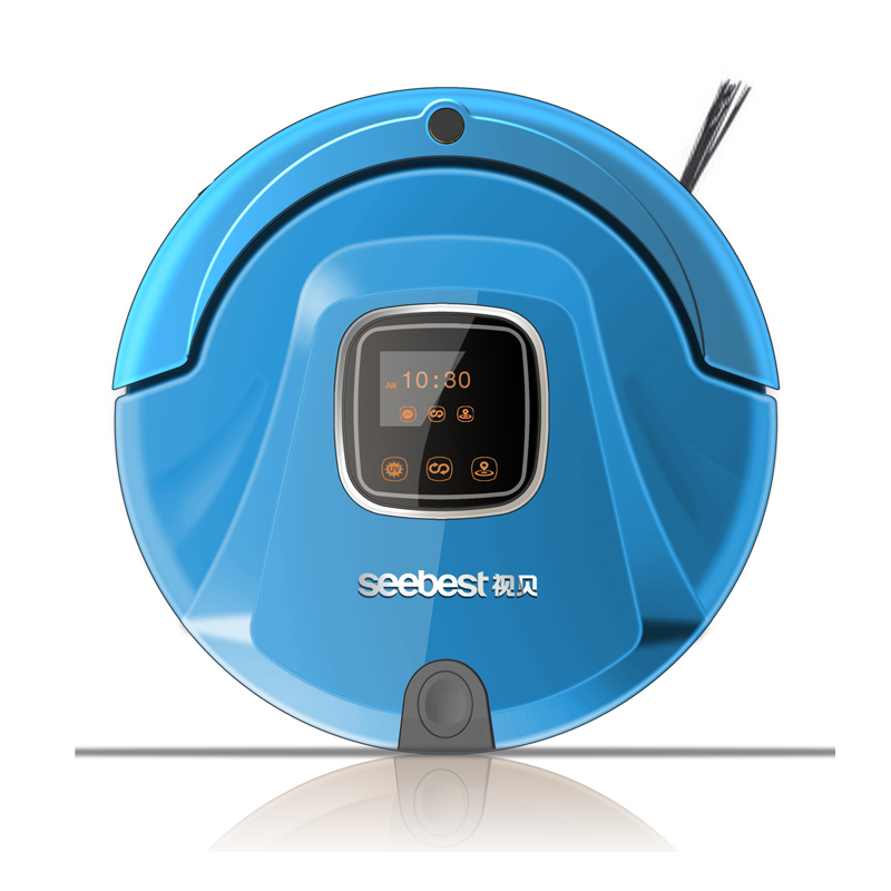 Smart Robot Vacuum Cleaner with LCD Screen