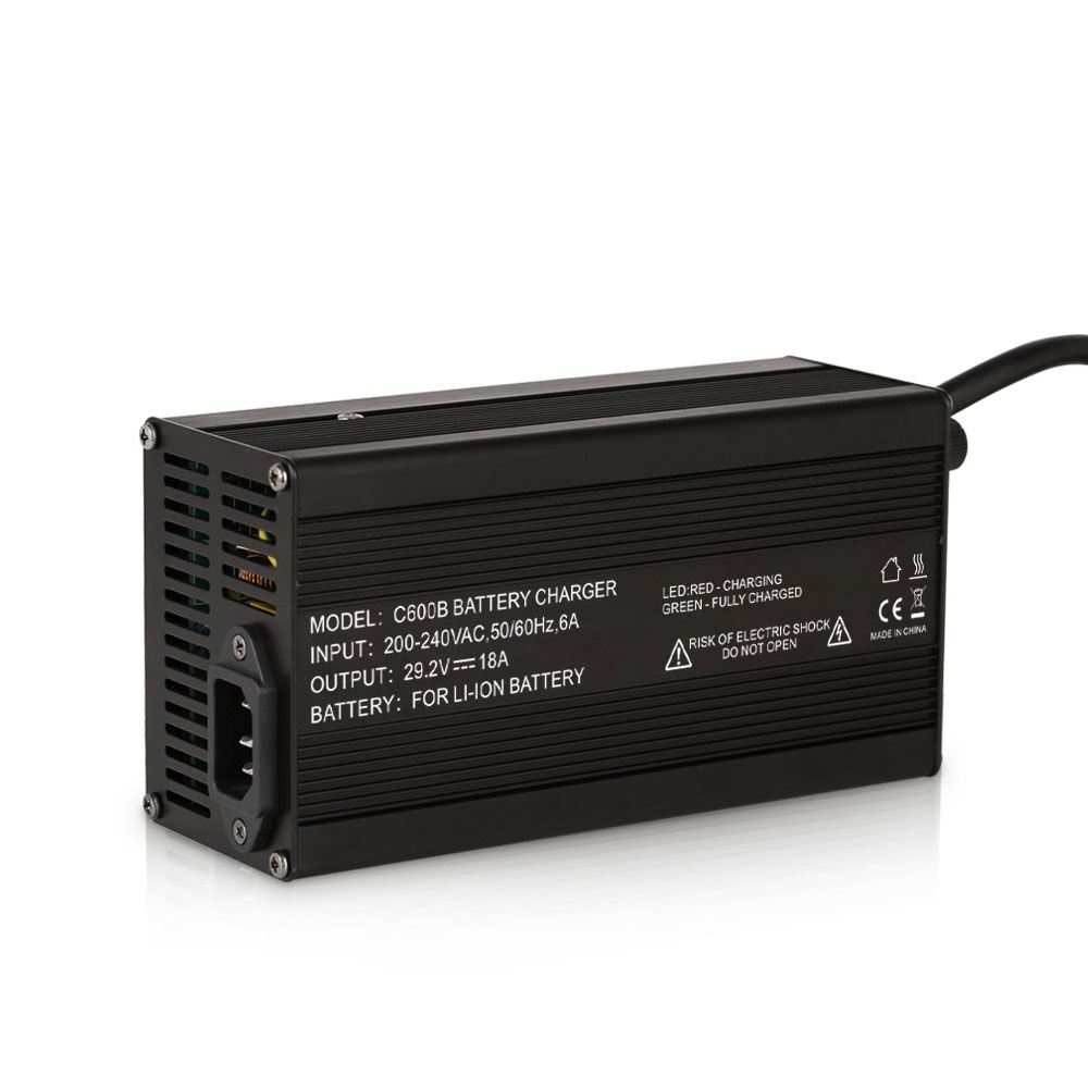 Lithium-ion Battery Charger 29.2V 18A for E-bikes