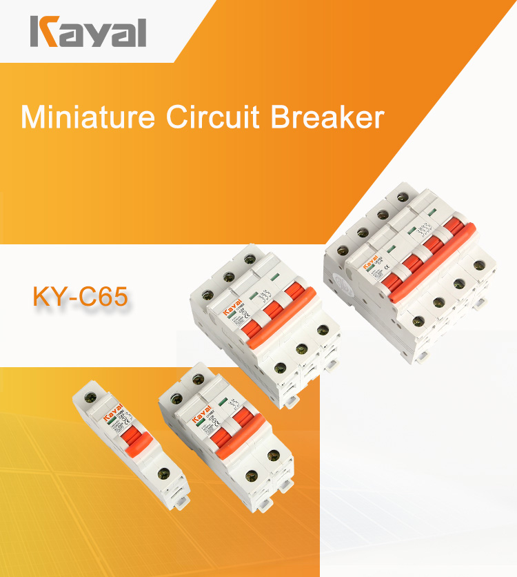 C65 Series Miniature Circuit Breaker product shot