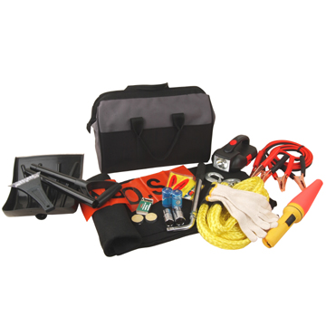 Roadside Emergency Assistance Kit with Tool Bag