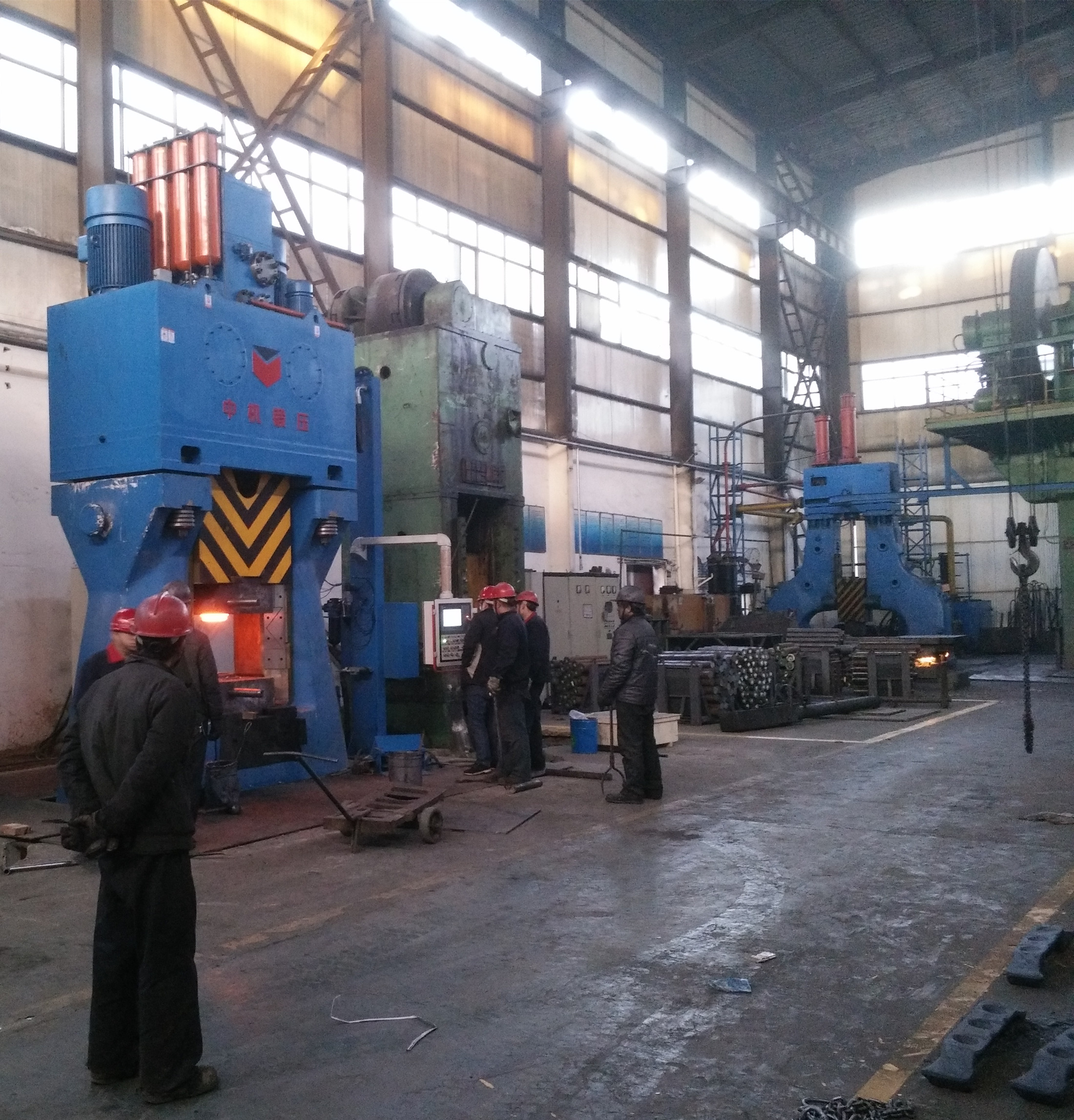 Drop Forging Hammer 100kJ for Flanges and Discs