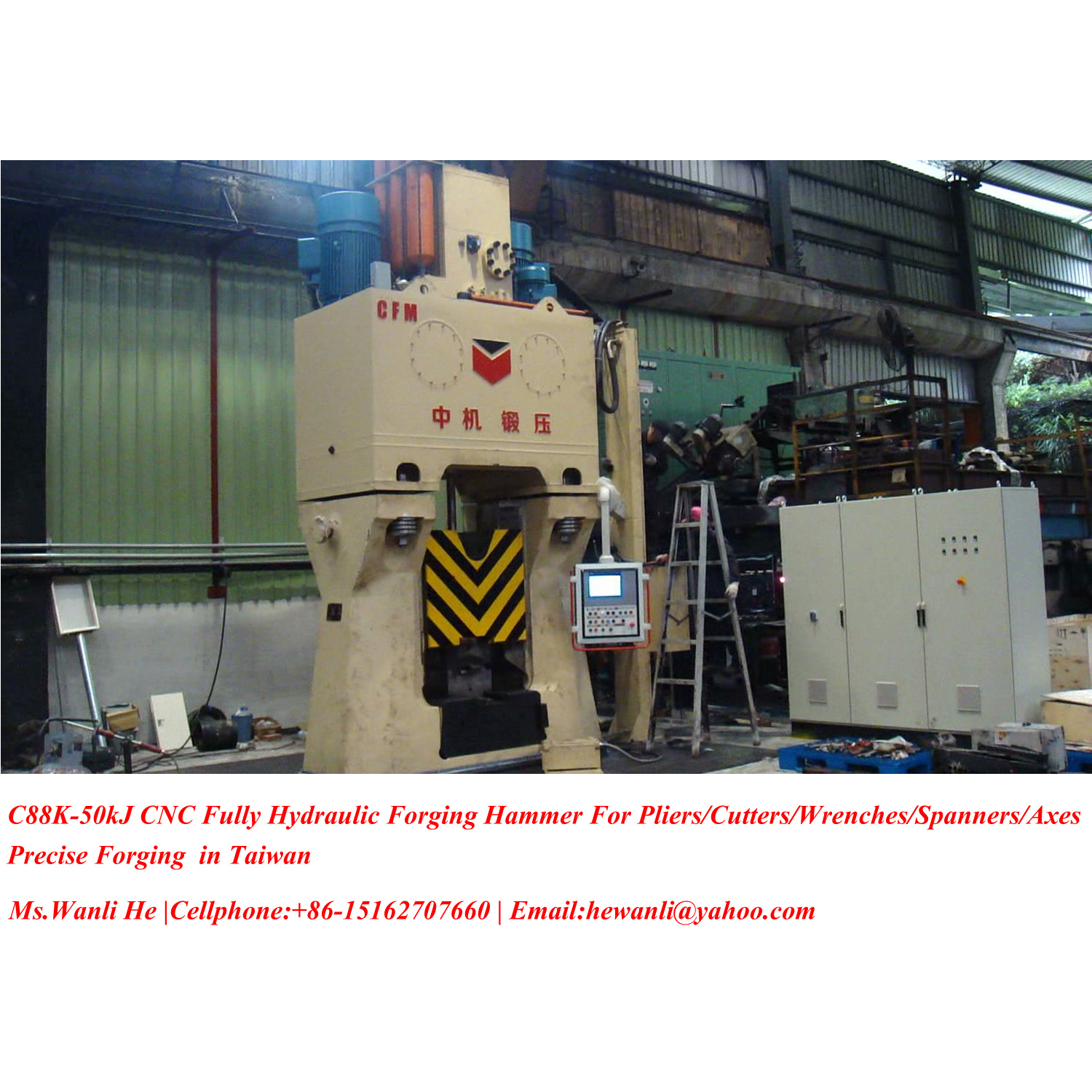 C88K-50kJ Close Die Forging Hammer in Taiwan - Image 3
