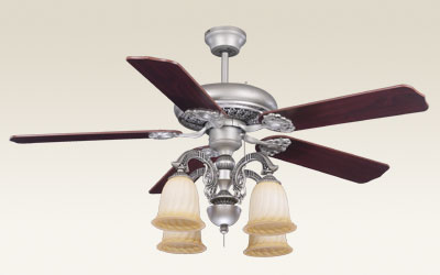 Indoor Ceiling Fan with Light Kit