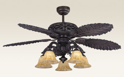 Decorative Ceiling Fan with Integrated Lighting