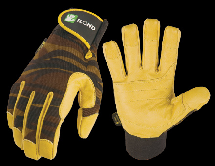Leather Palm Work Gloves