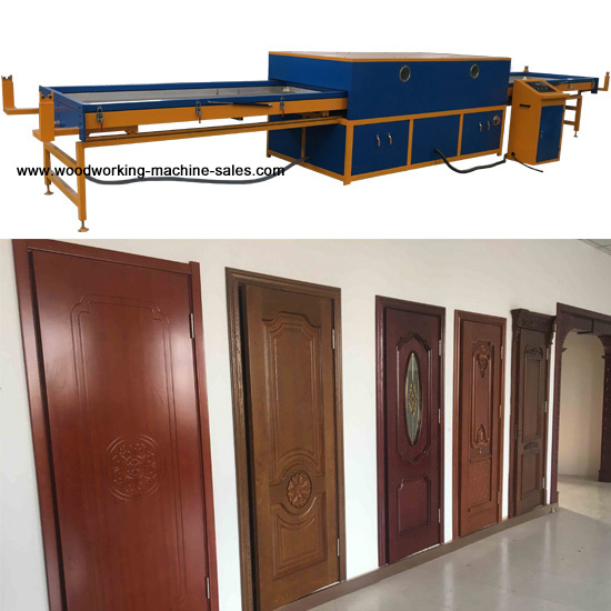 PVC Vacuum Membrane Press for Cabinet Doors