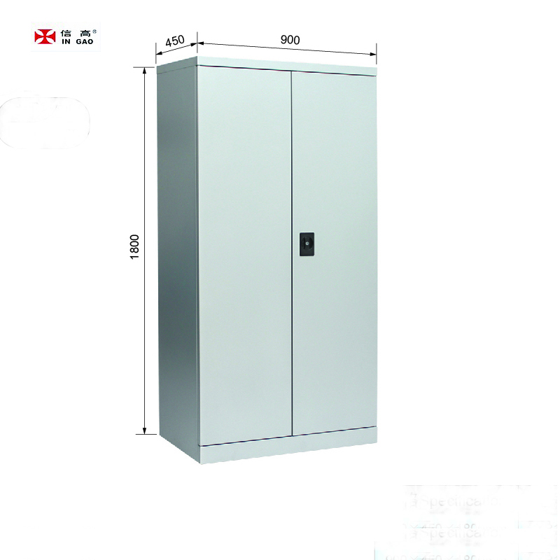 Steel Storage Cabinet with Adjustable Shelves and Drawers