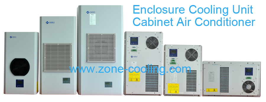 Cabinet air conditioner unit for electrical enclosures