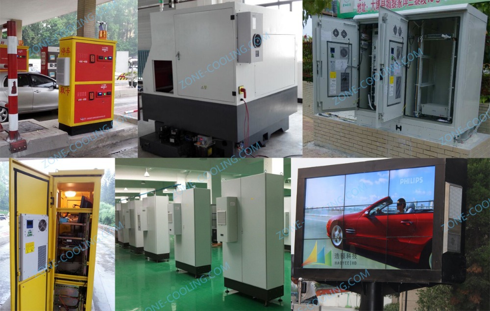Industrial enclosure cooling unit application