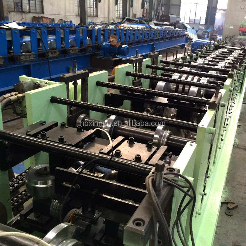 Roll forming station detail