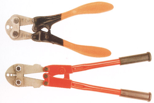 Cable Crimping Pliers with Compound Action