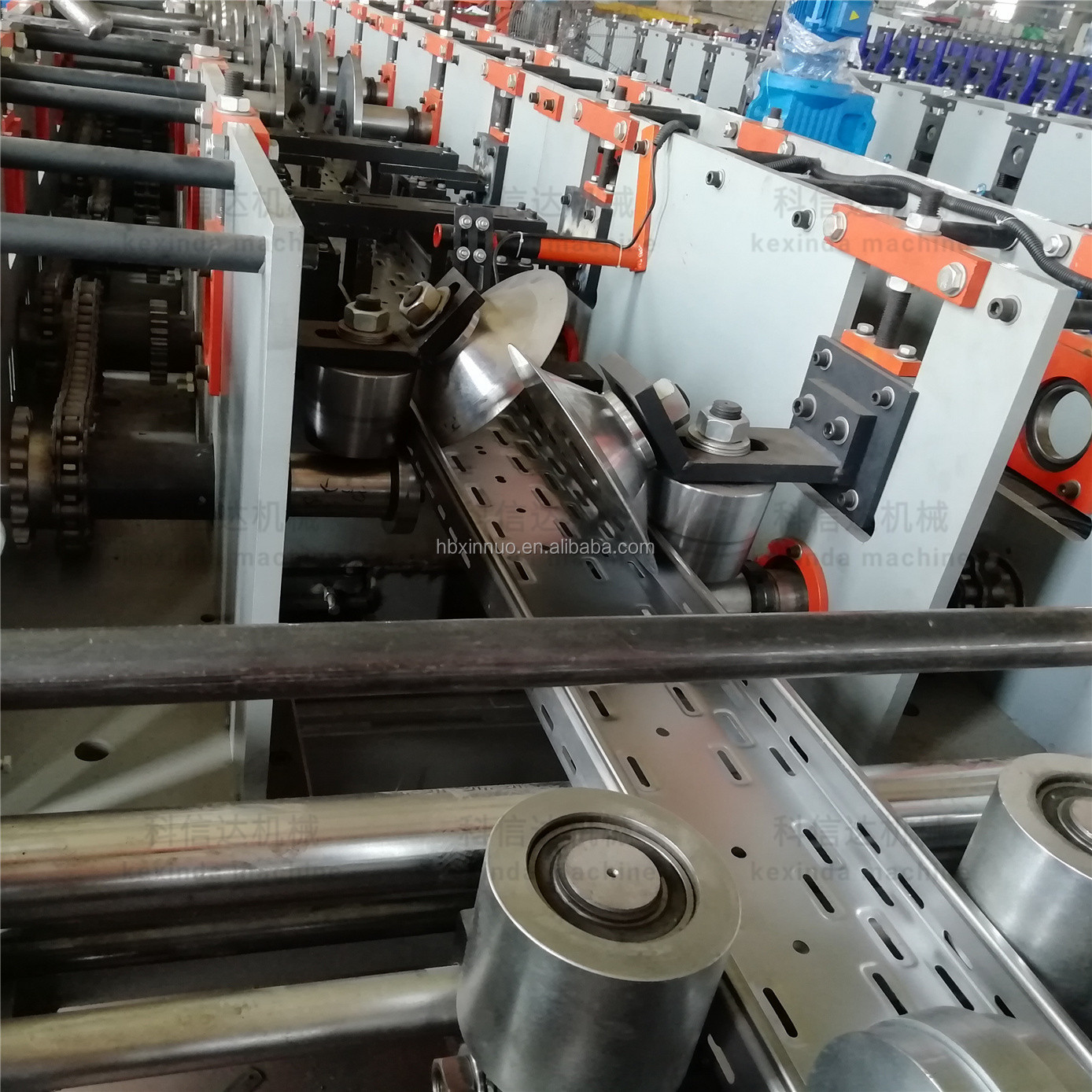 Automated roll forming production line