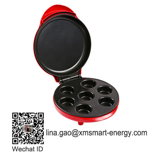 Electric Mini Cake and Muffin Maker with Non-Stick Surface