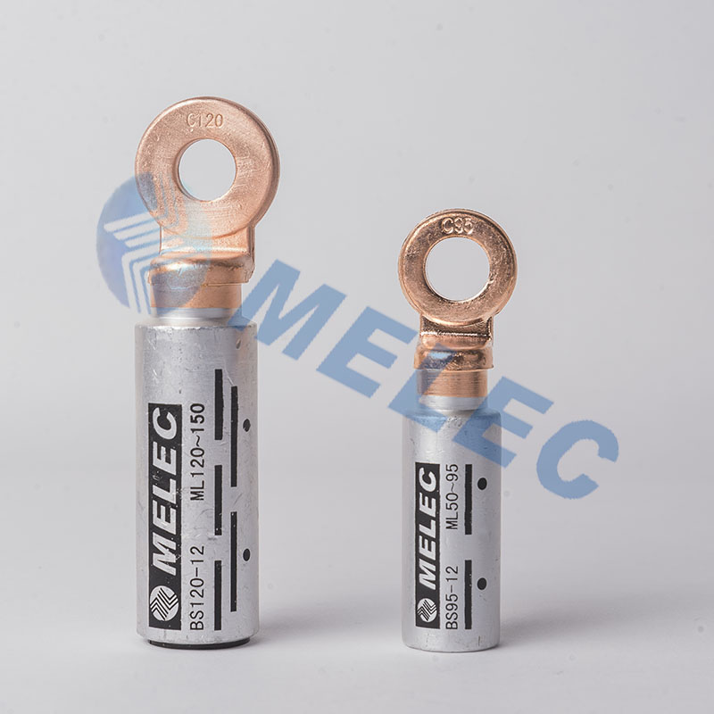 Bimetallic Lug Connector for Aluminum to Copper Transition