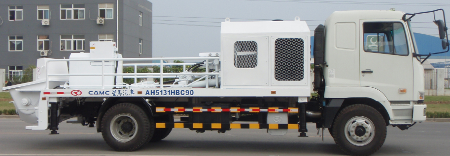 CAMC 4x2 transported concrete pump - Image 2