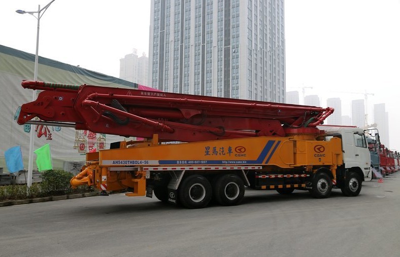 CAMC classic 56 meters concrete pump truck - Image 2