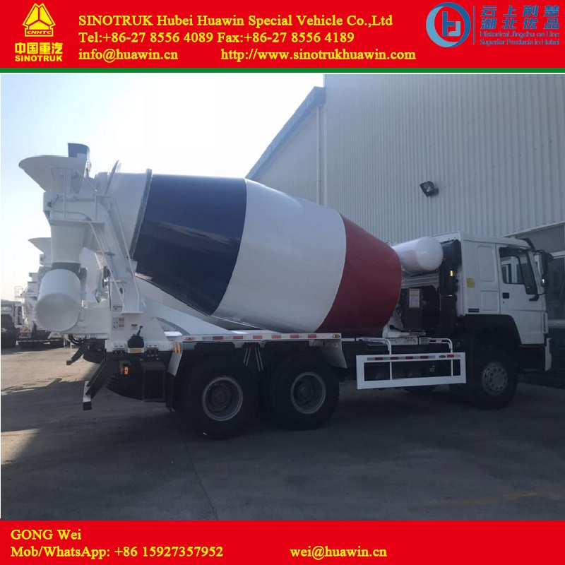 Camion à malaxeur Howo 6x4 371 HP GONG Wei - Image 3