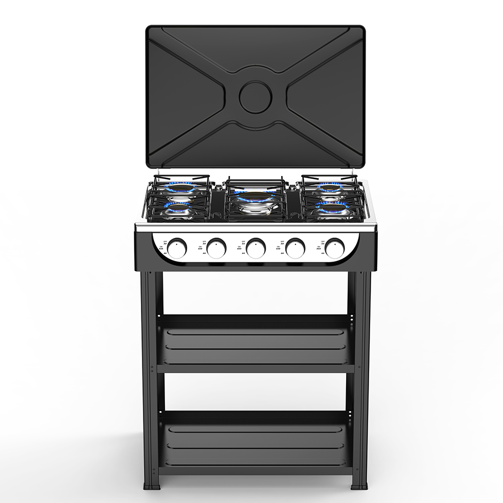 Camping BBQ 5 Burner Heavy Duty Cooker Hob Gas Stove for Cooking - Image 3