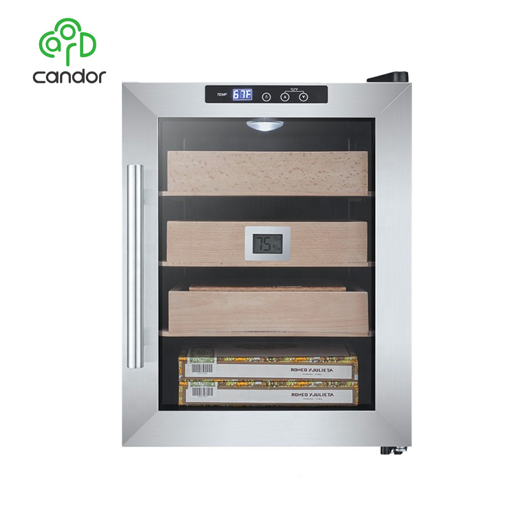 Candor: High End Thermo Electronic Cigar Humidor loading 250pcs Cigar /Spanish Cedar Shelf/ ETL CE Rohs approvals CH-33 - Image 2