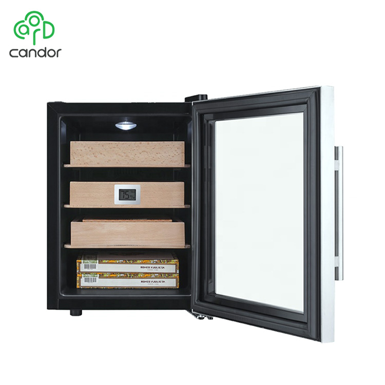 Thermo-Electronic 250-Cigar Humidor with Spanish Cedar Shelves