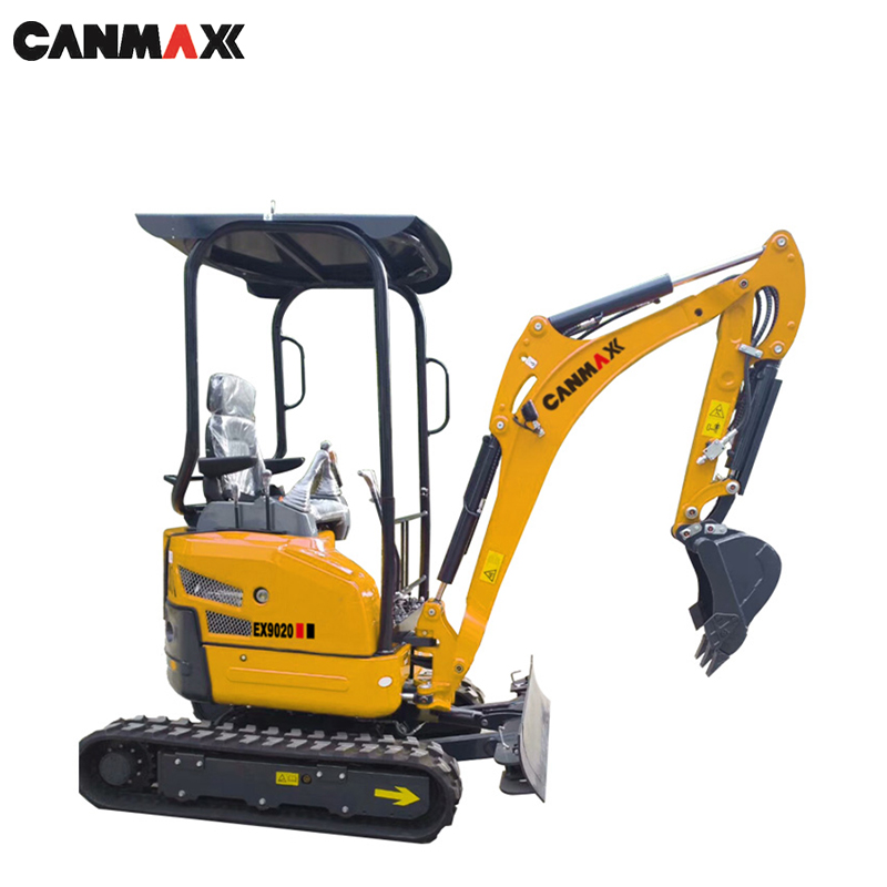 Canmax 2 Ton Mini Excavator Ex9018 small digger Price for Sale - Image 3
