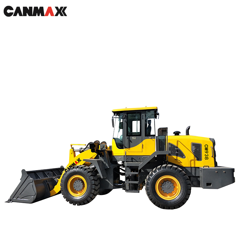 CANMAX 3.8 ton wheel loader CM938 low price for sale - Image 2