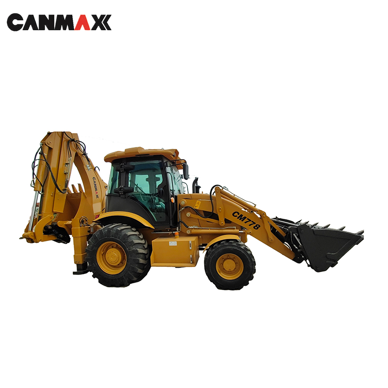 CANMAX backhoe loader CM778A cheap price for sale - Image 3