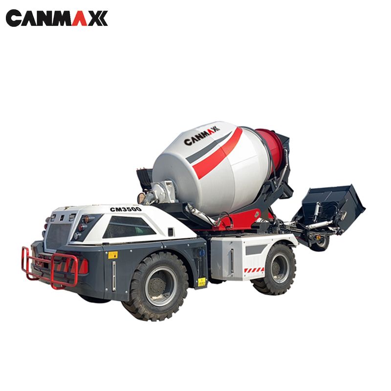 CANMAX CM3500 3 cubic meter self loading concrete mixer for sale - Image 2