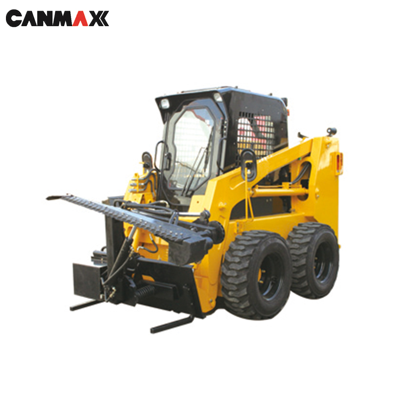 Canmax Mini Skid Steer Loader Hedge Trimmer Attachment Used in Home and Small Garde - Image 3