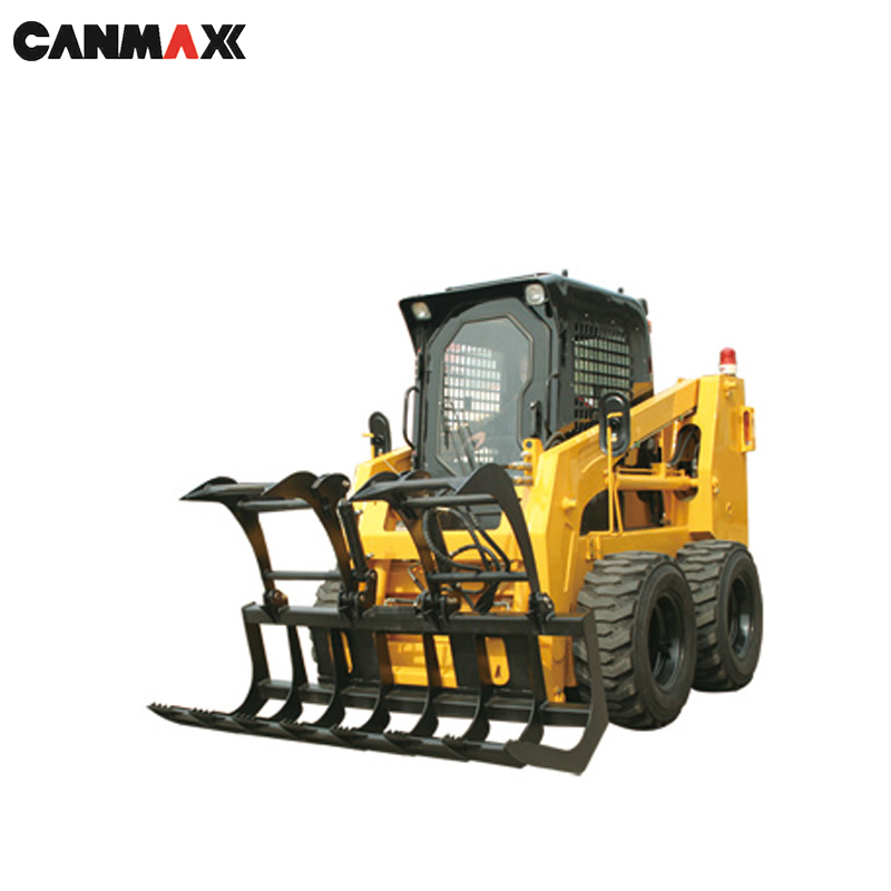 Canmax Skid Steer Loader Grasping Grass Machine, Fork Grapple for Sale - Image 3