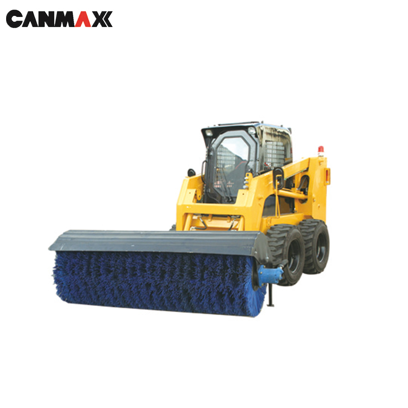 Canmax Skid Steer Loader Sweeper, Road Sweeper, Snow Sweeper - Image 3