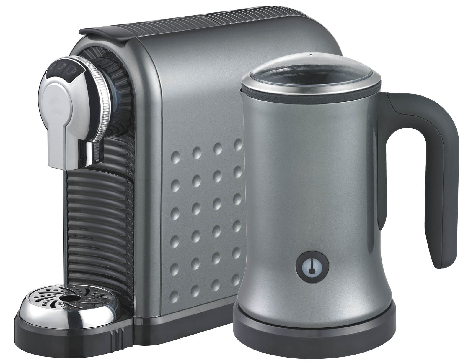 Capsule Coffee Machine with Milk Frother