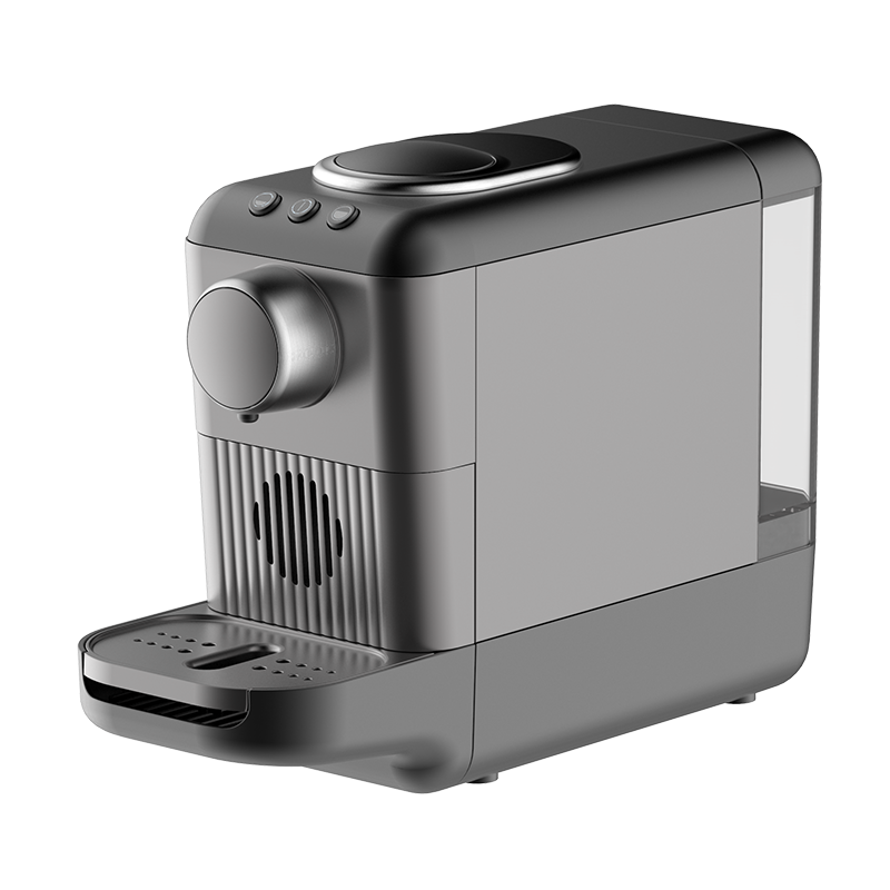 Capsule Espresso Machine with One-Touch Operation