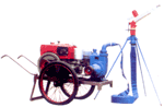 Mobile Irrigation Pump Unit with Sprinkler System